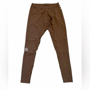 Rawgear Men's Compression Jogger Leggings Walnut with Pocket Skinny Fit XL